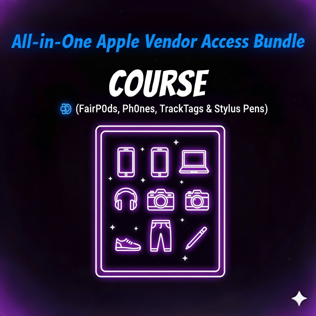 All-in-One App1e Vendor Access Bundle (FairP0ds, Ph0nes, TrackTags & Stylus Pens)