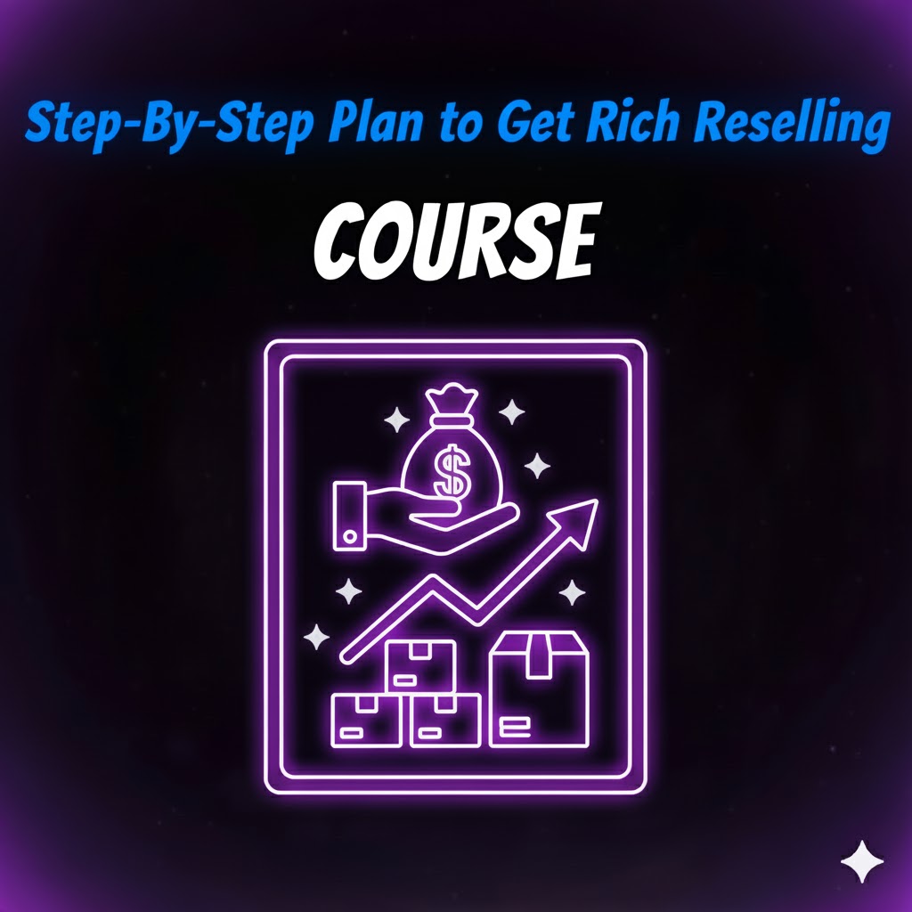 Step-By-Step Plan to Get Rich Reselling