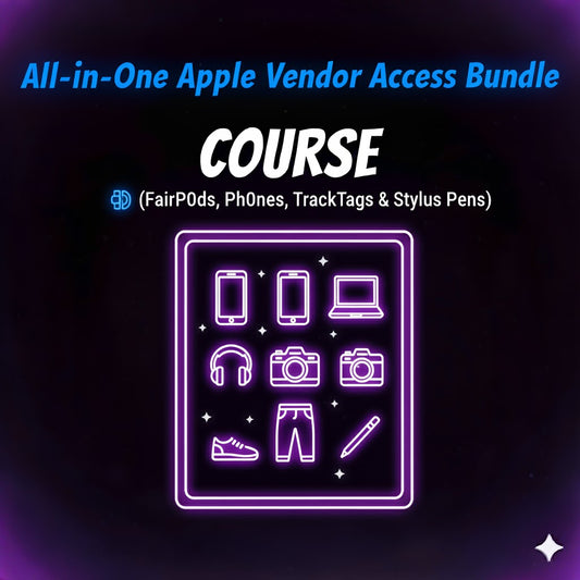 All-in-One App1e Vendor Access Bundle (FairP0ds, Ph0nes, TrackTags & Stylus Pens)