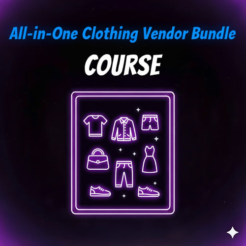 All-in-One Clothing Vendor Bundle